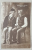 ACTORII MAXIMILIAN SI CARUSSI IN PIESA ' TARANUL VOIOS ' , FOTOGRAFIE FORMAT CARTE POSTALA , INCEPUT DE SEC. XX