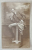 AL. DAVILA IN PIESA ' CANTECUL LEBEDEI ' , FOTO LUX - BUCURESTI ,  FORMAT CARTE POSTALA , INCEPUT DE SEC. XX