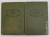 ALLGEMEINE LANDERKUNDE , KLEINE AUSGABE von WILHELM SIEVERS , VOLUMELE I - II , 1907 , TEXT CU CARACTERE GOTICE