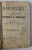 AMORULU - CULLEGERE DE CANTURI NATIONALE SI POPULARE , BROSURA II : CANTURI VECHI SI POPULARE , 1879