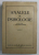 ANALELE DE PSIHOLOGIE , VOLUMUL V , 1938