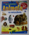 ANIMALE , CARTE DE ACTIVITATI CU AUTOCOLANTE , CONTINE UN AFIS SI 150 DE AUTOCOLANTE , 3-6 ANI , 2017