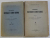 ANUARUL INSTITUTULUI DE ISTORIE NATIONALA de ALEX . LAPEDATU si IOAN LUPAS , VOLUMELE I - II , 1922 - 1924