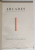 ARCADES , CAHIERS TRIMESTRIELS DES LETTRES ET DES ARTS , JANVIER - MARS 1947 * COPERTI REFACUTE