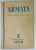 ARMATA , ORGAN AL DIRECTIEI SUPERIOARE POLITICE A ARMATEI , NR. 2 , 1950