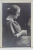 A.S.R. PRINCIPESA ELISABETA , CU ROCHIE NEAGRA SI COLIER DE PERLE , FOTOGRAFIE TIP CARTE POSTALA , STUDIO JULIETTA , INTERBELICA