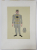 BENEDICT GANESCU ( 1929 -1996 ) , PAZNICUL  , STUDIU DE COSTUM ,  1967