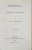 BERTHA  - A ROMANCE OF CASTER  - TIDE by W.J. COLVILE , 1884