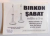 BIRKON SABAT , editia a 3 -a - BINECUVANTARI SI CANTECE PENTRU ZIUA DE SABAT SI ALTE OCAZII  - CU TRADUCERE SI TRANSLITERARE IN LIMBA ROMANA