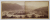 BRASOV , FOTOGRAFIE PANORAMICA COMPUSA DIN 2 PIESE , STUDIO LEOPOLD ADLER , SFARSITUL SEC. XIX