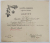 BREVET  PENTRU ACORDAREA MEDALIEI  '' RASPLATA SERVICIULUI MILITAR '' LA 15 ANI DE  SERVICIU ,  11 MAI , 1932