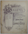 BUCHETUL , COLECTIUNE DE ARII NATIONALE , CONTINE : MARIUCA DIN LUGOSI de LEOPOLD STERN , EDITIE DE INCEPUT DE SECOL XX, PARTITURA