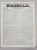BUCIMULU - DIARIU POLITICU LITTERARIU SI COMMERCIALU , PROPRIETAR CEZAR BOLLIAC , ANUL II , NR. 206 , SAMBATA , 14 / 26 MARTIE 1864