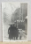 BUCURESTI , FAMILIE CU COPII PE STRADA , IARNA , FOTOGRAFIE TIP CARTE POSTALA , MONOCROMA, NECIRCULATA , DATATA IANUARIE  1938