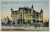 BUCURESTI , PALATUL MINISTERUL DE EXTERNE DIN PIATA VICTORIEI , CLADIRE DEMOLATA , CARTE POSTALA  ILUSTRATA , 1907