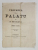 CALCAREA DE LA PALATU de UN FOST MILLITAR , versuri , 1868