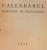 CALENDARUL ROMANILOR DE PRETUTINDENI , 1944
