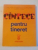 CANTECE PENTRU TINERET , 1979