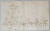 CAROL POPP DE SZATHMARI , CAR ALEGORIC PENTRU INCORONAREA DE LA 10 MAI 1881 , LITOGRAFIE - PROBA