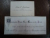 Carte de vizita si mostra de caligrafie Ioan Enisteanu