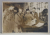 CERCETASI INSOTITI DE COMANDANTUL LOR IN VIZITA LA TIPOGRAFIA UNUI ZIAR INTERBELIC , FOTOGRAFIE DE IOSIF BERMAN , MONOCROMA, PE HARTIE LUCIOASA , PERIOADA INTERBELICA