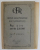 CFR , DATELE CARACTERISTICE ALE LOCOMOTIVEI TIP 2-3-0 SERIE 230.000, CARNET PROVIZORIU , 1929