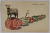 CHRISTOS A INVIAT ! FELICITARE DE PASTE CU OUA INCONDEIATE SI MIEL , CARTE POSTALA , 1915