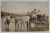 COLECTIA A. BELLU , FAMILIE DE TARANI LA TRECEREA UNUI APE CU CARUL CU BOI , CARTE POSTALA , INTERBELICA