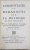 Commentaire ou remarques sur la methode de Rene Descartes - Vendome, 1670