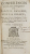 CONFERENCES ECCLESIASTIQUES DU DIOCESE D 'ANGERS , SUR LA GRACE ..par JEAN DE VAUGIRAULD , TOME PREMIER , 1745 , COLTURI CU URME DE UZURA *