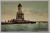 CONSTANTA , FARUL REGELE CAROL I , CARTE POSTALA , INCEPUTUL SEC. XX
