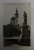 CONSTANTA - MOSCHEEA SI STATUIA LUI OVIDIU , FOTOGRAFIE TIP CARTE POSTALA , CIRCULATA , MONOCROMA, DATATA  1934