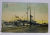 CONSTANTA , VAPORUL DACIA ANCORAT LA MAL , CARTE POSTALA ILUSTRATA , 1909