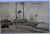 CONSTANTA  - VAPORUL IMPARATUL TRAIAN , CARTE POSTALA ILUSTRATA , MONOCROMA, CIRCULATA , DATATA 1927, PREZINTA PETE *