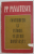 CONTRIBUTII LA ISTORIA CULTURII ROMANESTI de P.P. PANAITESCU , 1971 *PREZINTA SUBLINIERI IN TEXT