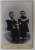 CRAIOVA , STUDIO FOTO. REMBRANDT , DOI COPII IN STUDIO , FOTOGRAFIE CABINET , INCEPUTUL SEC. XX