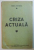 CRIZA ACTUALA de VIRGIL POTARCA 1934, DEDICATIE*