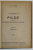 CULEGERE DE PILDE PENTRU ILUSTRAREA  ADEVARURILOR CRESTINE , PARTEA II : PORUNCILE de Pr.N. PURA , EDITIE INTERBELICA