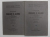 CULEGERE DE PROBLEME DE ALGEBRA , intocmita de A.G. IOACHIMESCU , VOLUMUL I - II , 1938 - 1939