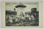 CURTEA DE ARGES , FANTANA MESTERULUI MANOLE , FOTOGRAFIE DE GRUP , MILITARI SI FEMEI IN PORT POPULAR , CARTE POSTALA , 1914