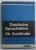 DEUTSCHE SPRACHLEHRE FUR AUSLANDER - GRAMMATIK UND UBUNGSBUCH von SCHULZ und SUNDERMEYER , 1968