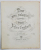 DEUX AIRS VALAQUES , POUR PIANO par JULES EGGHARD : 1. MEZZA NOPTI , 2. AUR OLTENESK , PARTITURI , SFARSITUL SEC. XIX