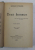 DEUX HOMMES par GEORGES DUHAMEL , 1924