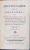 DICTIONARES DES ORIGINES, OU EPOQUES DES INVENTIONS UTILES, VOL. V par JEAN-FRANCOIS BASTIEN - PARIS, 1777