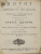 DISSERTATIONES DE PROCESSIONE SPIRITUS SANCTI ...AUCTORE ALOYSIO SOTIRI , 1787 , EDITIE BILINGVA LATINA - GREACA