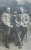 DOI MILITARI ROMANI IN UNIFORMA , FOTOGRAFIE IN STUDIO , CARTE POSTALA , 1917