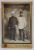 DOI OFITERI IN UNIFORMA , CU SABII , POZAND IN STUDIO , FOTOGRAFIE CABINET , CCA. 1900