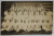 ELEVE DE LA SCOALA DE MOASE DIN CLUJ , POZA DE GRUP CU MEDICII PROFESORI , FORMAT CARTE POSTALA , 1937