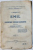 EMIL SAU DESPRE EDUCATIUNE de J.J. ROUSSEAU , traducere de GHEORGHE ADAMESCU , 1924