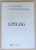 EPILOG de HANS URS VON BALTHASAR , 2022